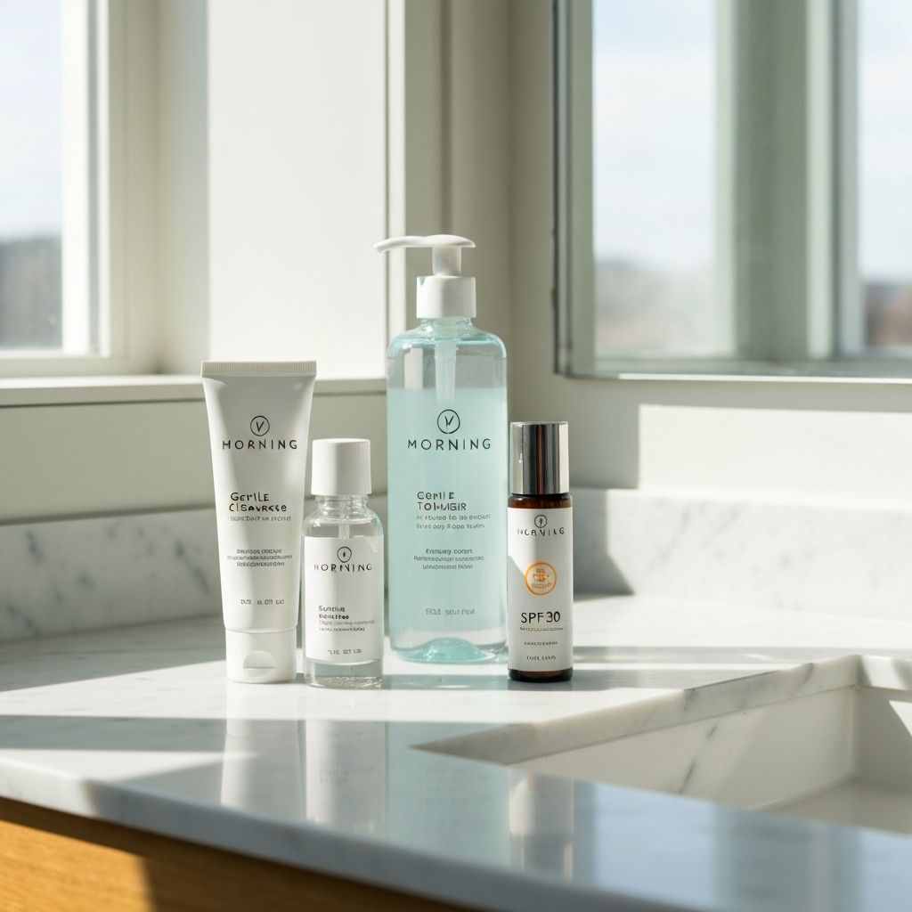 Daily skincare routine essentials